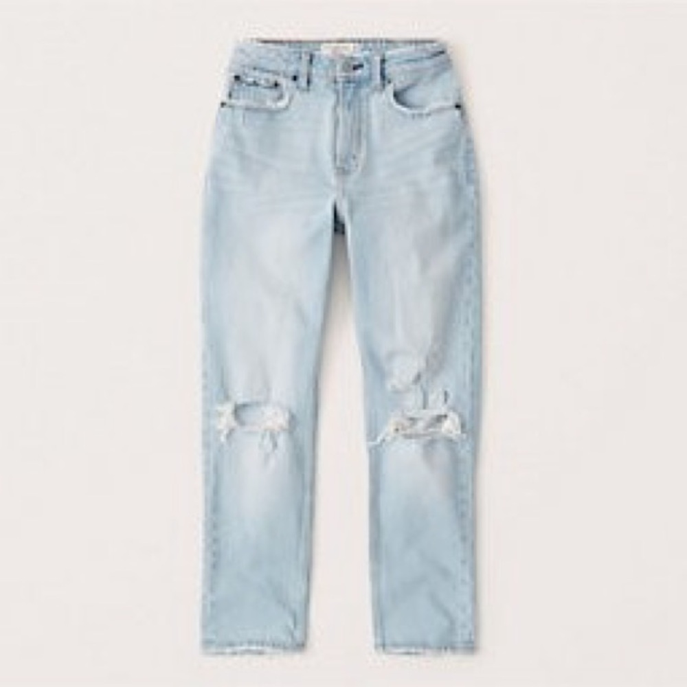 Abercrombie & Fitch The Mom High Rise Jean
